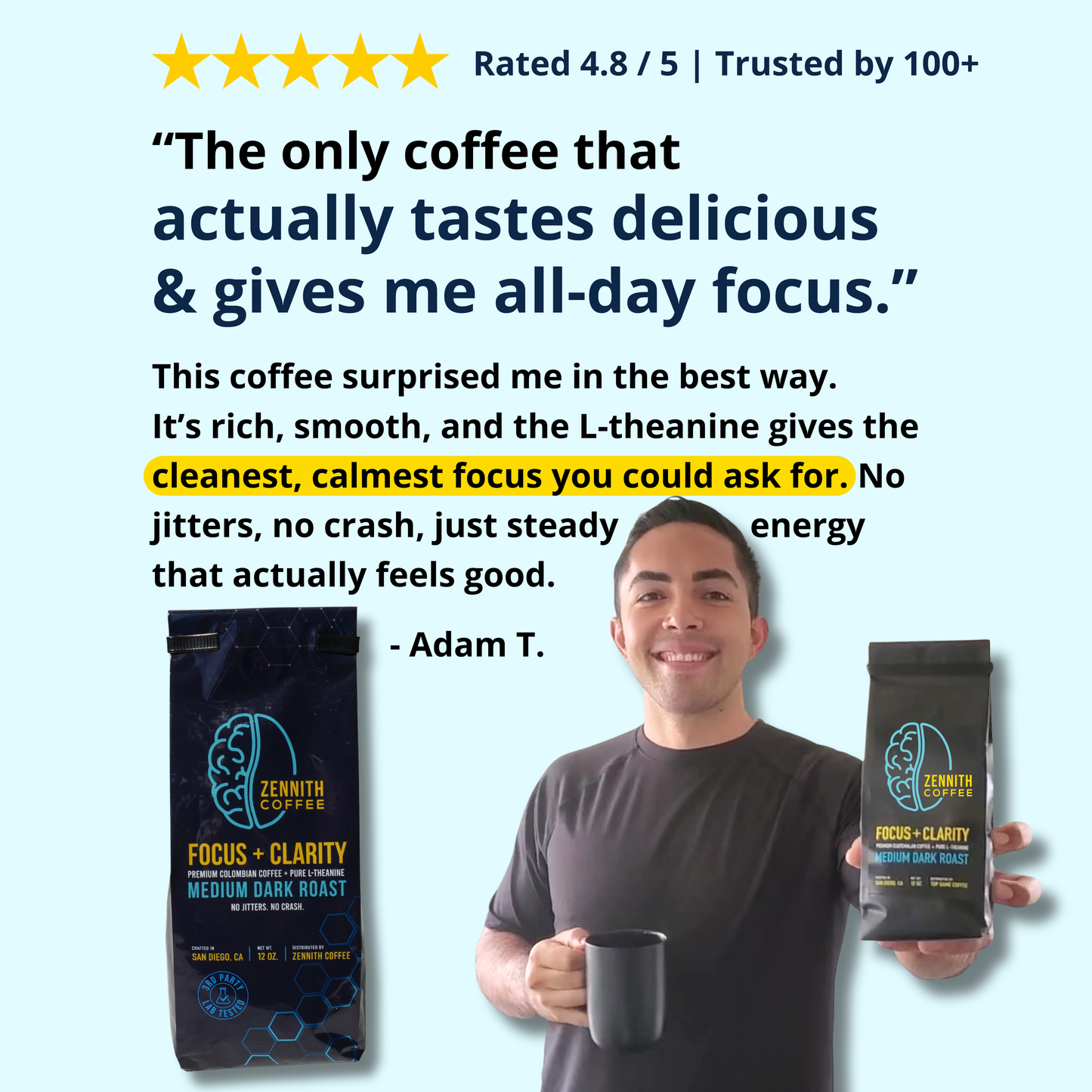 Zennith Calm Focus Coffee